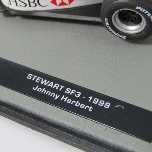 Formula 1 Stewart SF3 - 1999 die-cast racing model car - #17 Johnny Herbert - scale 1/43