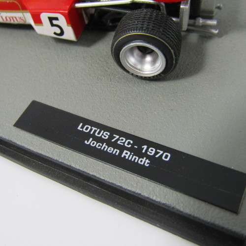 Formula 1 Lotus 72C - 1970 die-cast racing model car - #5 Jochen Rindt - scale 1/43