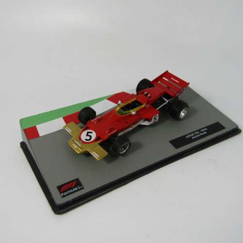 Formula 1 Lotus 72C - 1970 die-cast racing model car - #5 Jochen Rindt - scale 1/43