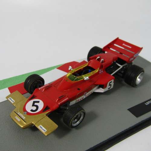 Formula 1 Lotus 72C - 1970 die-cast racing model car - #5 Jochen Rindt - scale 1/43