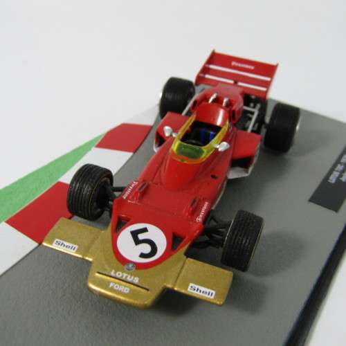 Formula 1 Lotus 72C - 1970 die-cast racing model car - #5 Jochen Rindt - scale 1/43