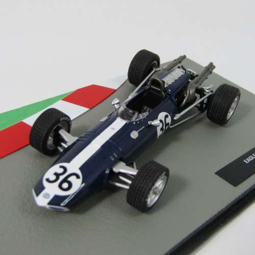 Formula 1 Eagle MK1 - 1967 die-cast racing model car - #36 Dan Gurney - scale 1/43