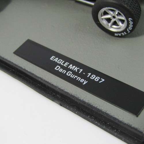 Formula 1 Eagle MK1 - 1967 die-cast racing model car - #36 Dan Gurney - scale 1/43