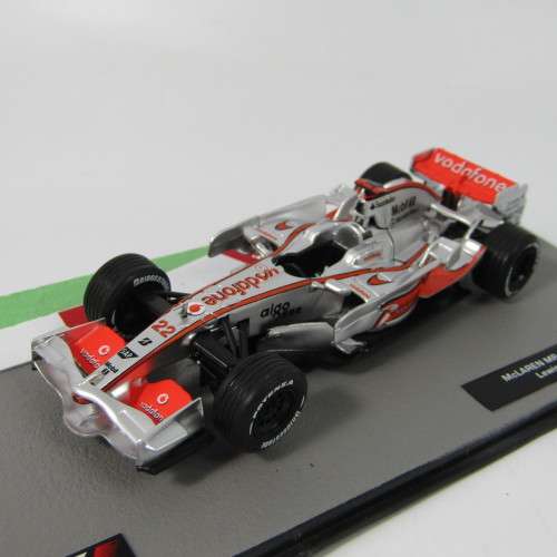 Formula 1 McLaren MP 4/23 - 2008 die-cast racing model car - #22 Lewis Hamilton - scale 1/43