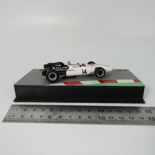 Formula 1 Honda RA300 - 1967 die-cast racing model car - #14 John Surtees - scale 1/43