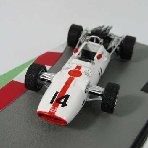 Formula 1 Honda RA300 - 1967 die-cast racing model car - #14 John Surtees - scale 1/43