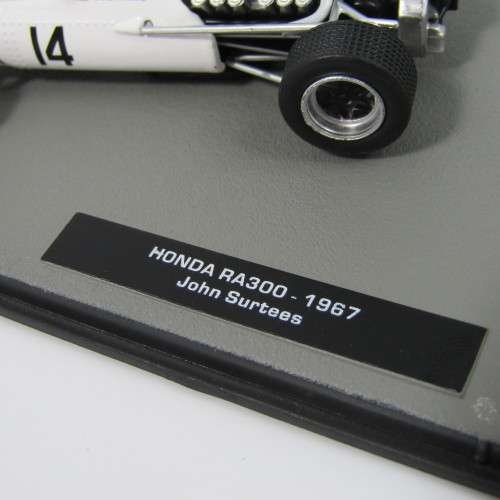 Formula 1 Honda RA300 - 1967 die-cast racing model car - #14 John Surtees - scale 1/43