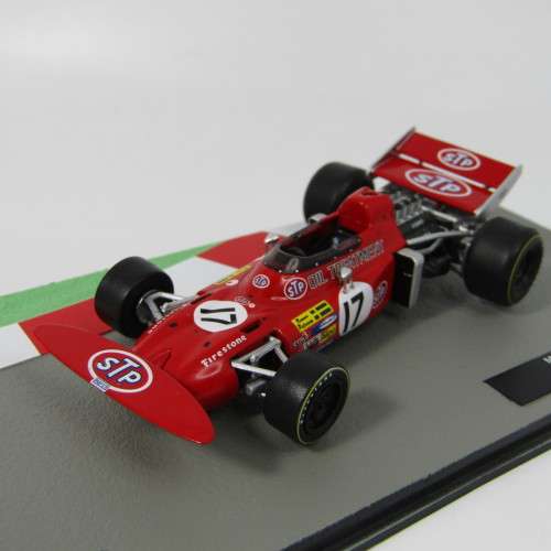 Formula 1 March 711 - 1971 die-cast racing model car - #17 Ronnie Peterson - scale 1/43