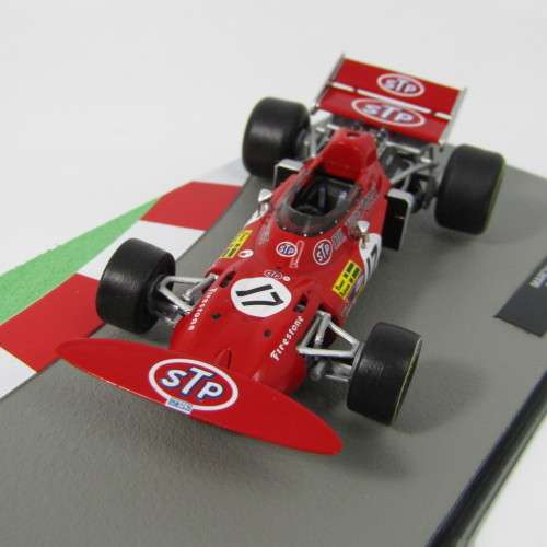 Formula 1 March 711 - 1971 die-cast racing model car - #17 Ronnie Peterson - scale 1/43