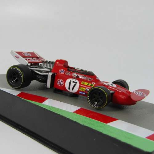 Formula 1 March 711 - 1971 die-cast racing model car - #17 Ronnie Peterson - scale 1/43