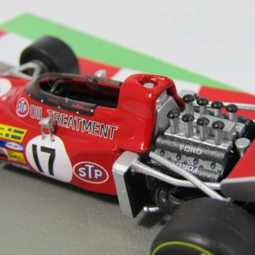 Formula 1 March 711 - 1971 die-cast racing model car - #17 Ronnie Peterson - scale 1/43