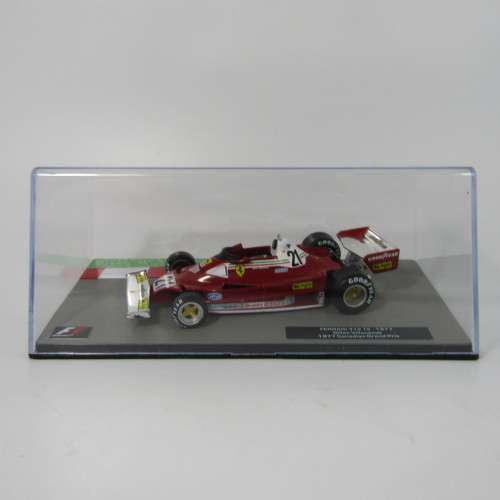 Formula 1 Ferrari 312 T2 - 1977 die-cast racing model car - #21 Gilles Villeneuve - scale 1/43