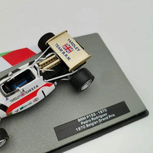 Formula 1 BRM P153 - 1970 die-cast racing model car - #1 Pedro Rodriguez - scale 1/43