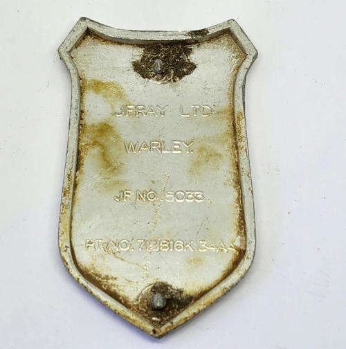 Vintage Ford Capri B Cortina 1600 car badge