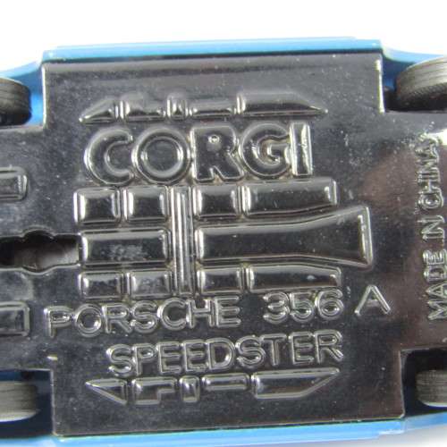 Corgi Porsche 356 A Speedster die-cast model car