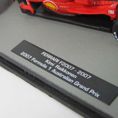 Formula 1 Ferrari F2007 - 2007 die-cast racing model car - #6 Kimi Raikkon - scale 1/43