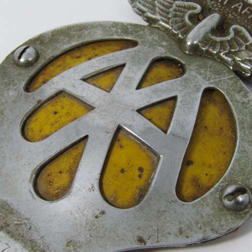 Vintage AA South Africa car badge #B19728