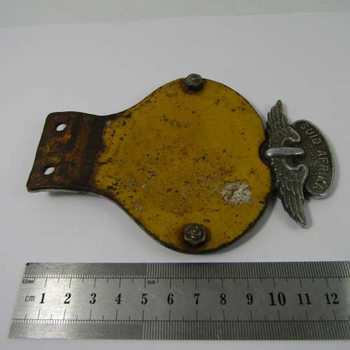 Vintage AA South Africa car badge #B19728