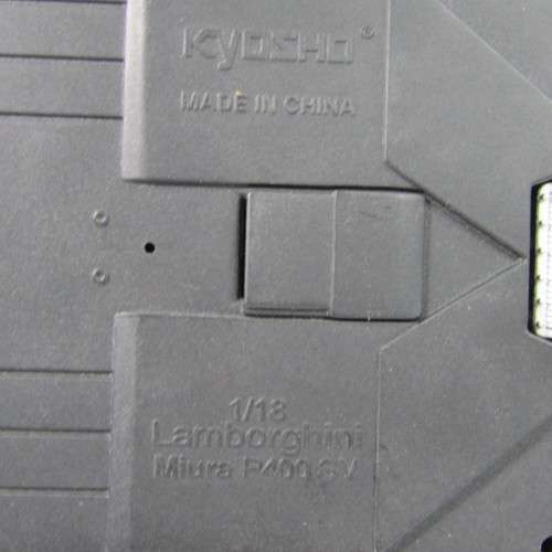 Kyoshu Lamborghini Miura P400 SV die-cast model car - scale 1/18