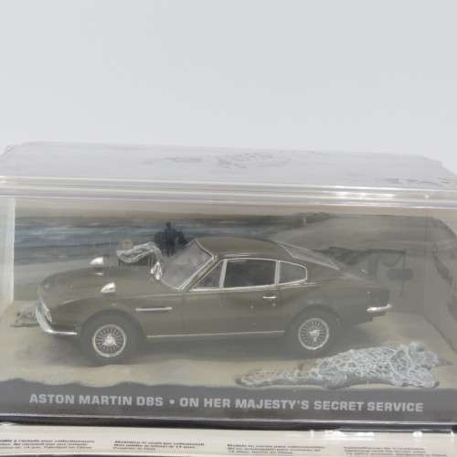 James Bond 007 Aston Martin DBS model car - on her Majesty`s secret service