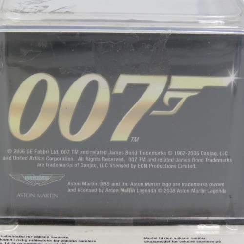 James Bond 007 Aston Martin DBS model car - on her Majesty`s secret service