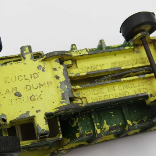 Meccano Ltd Dinky Toys #965 Supertoys Euclid Rear Dump truck - well used