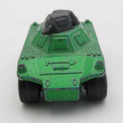 Matchbox Rolamatics #73 weasel military vehicle toy car with moving turret