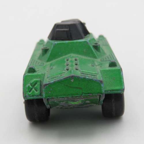 Matchbox Rolamatics #73 weasel military vehicle toy car with moving turret