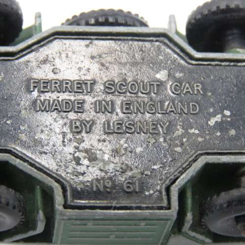 Lesney Matchbox #61 Ferret Scout car - toy car