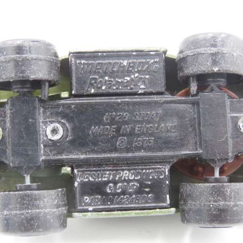 Matchbox Rolamatics #28 stoat military vehicle with moving spotter