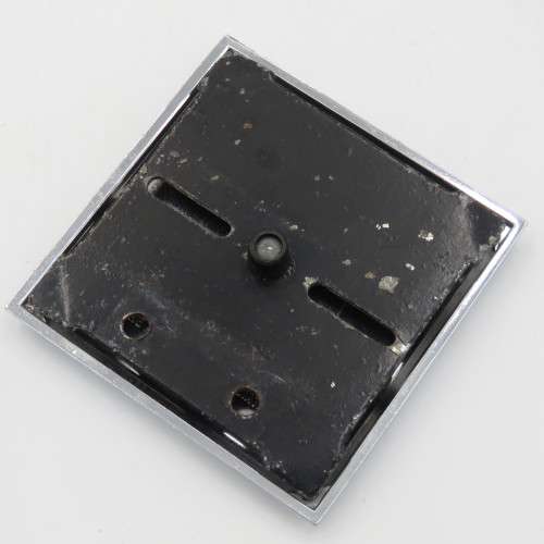 Vintage square AA Automobile Association car badge