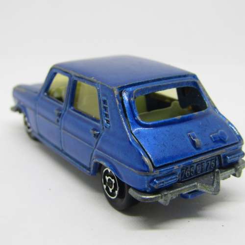 Majorette #234 Simca 1100 Ti die-cast toy car - opening rear