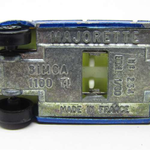 Majorette #234 Simca 1100 Ti die-cast toy car - opening rear