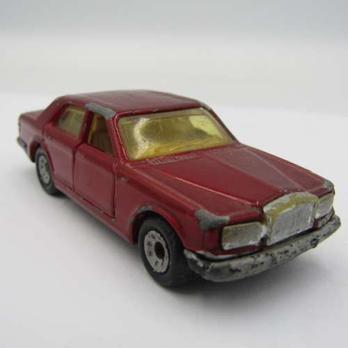 MatchboxRolls - Royce silver spirit die-cast toy car - scale 1/69 opening doors