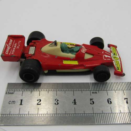 Majorette #232 Ferrari 312 T2 racing toy car - scale 1/50