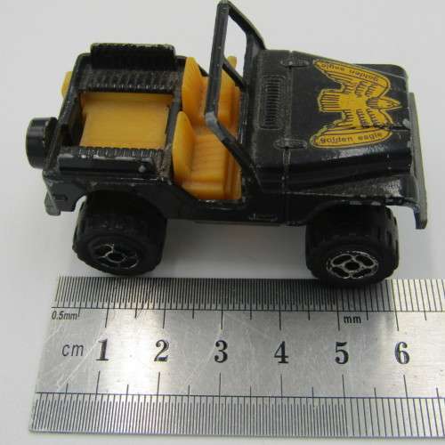 Majorette #244 Jeep 4x4 die-cast toy car