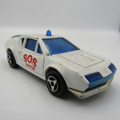 Majorette #264 Renaulyt Alpine A310 SOS doctor die-cast toy car