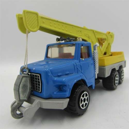 Majorette Crane truck die-cast toy car - scale 1/60