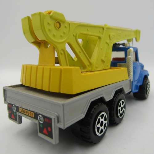 Majorette Crane truck die-cast toy car - scale 1/60
