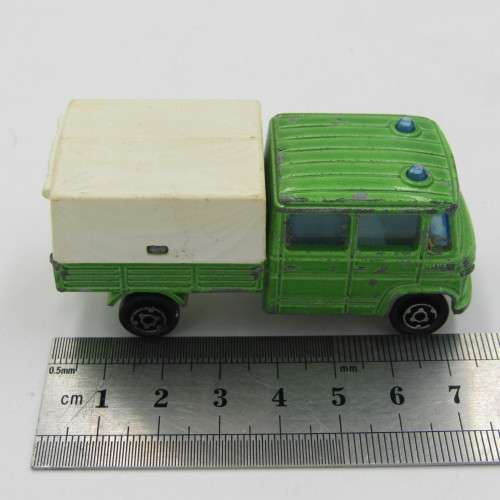 Majorette # 233 Mercedes Trax Publics die-cast police truck