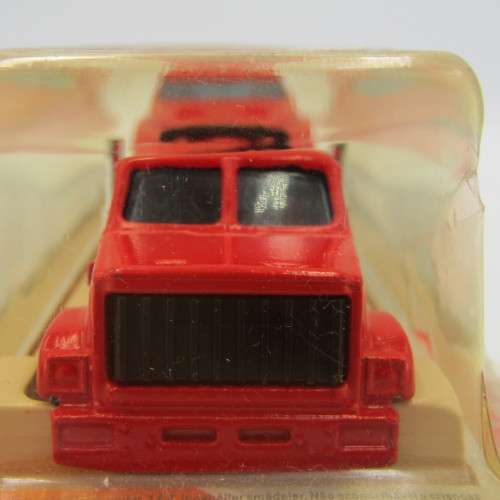 Majorette die-cast truck with yacht on trailer