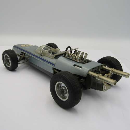 Schuco 1072 BMW Formel 2 mechanical toy car with key - working