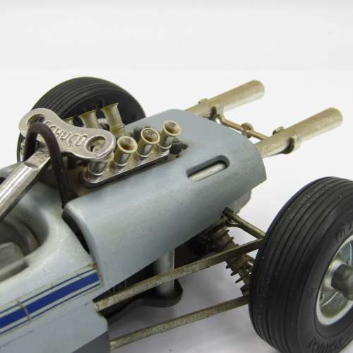 Schuco 1072 BMW Formel 2 mechanical toy car with key - working