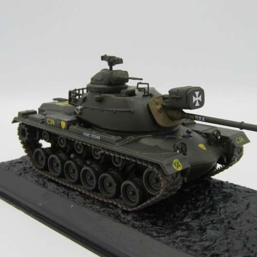 US Marine Corps M48 A3 Patton 2 combat tank model - 1st Tank battalion (USMC) Danang (vietnam) 1968