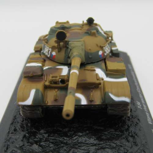 Czechoslovakian Army T-54 combat tank model - 1978 Vitava river sector