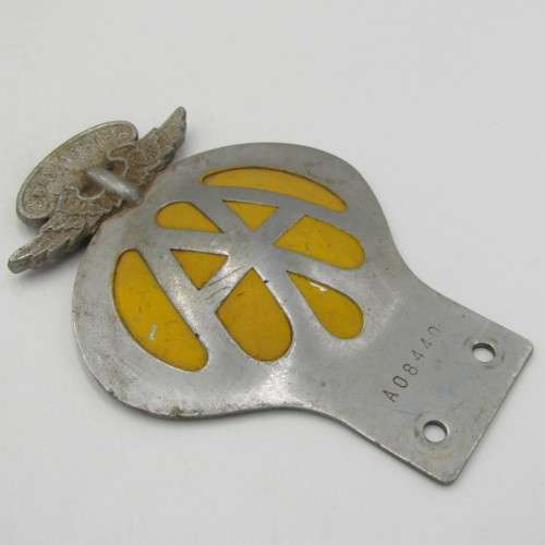 Vintage South Africa AA car badge