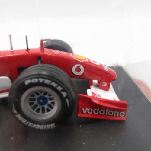 Ferrari F2002 Formula 1 race car die-cast model - scale 1/43