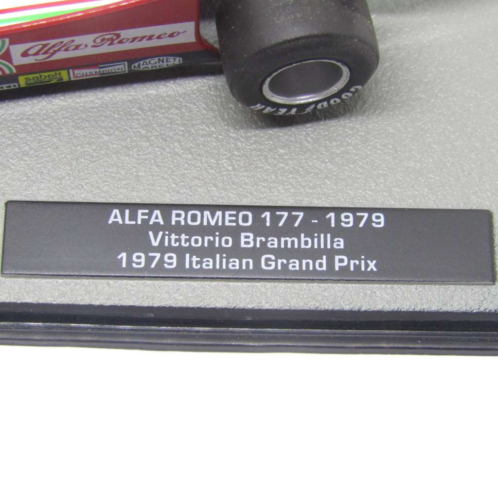 Formula 1 Alfa Romeo 177 - 1979 die-cast racing model car - #36 Vittorio Brambilla - scale 1/43