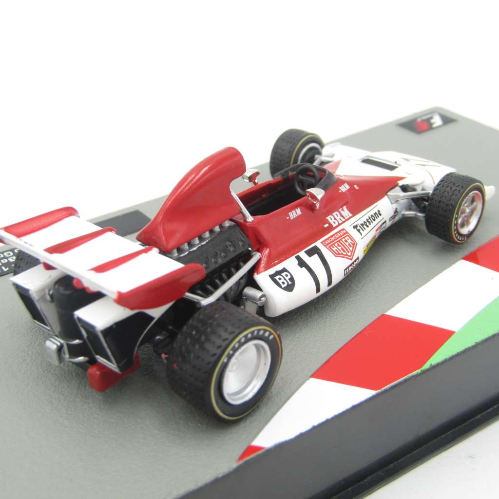 Formula 1 BRM P160B - 1972 die-cast racing model car - #17 Jean-Pierre Beltoise - scale 1/43