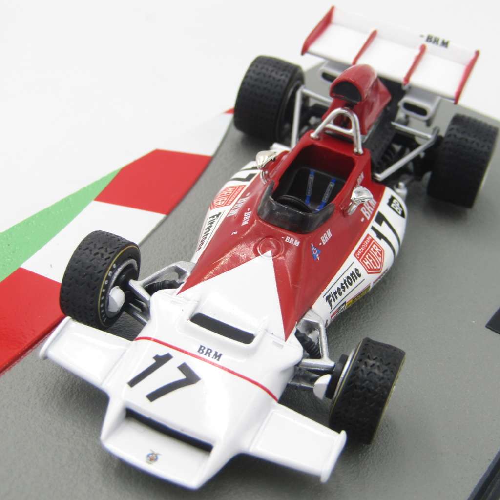 Formula 1 BRM P160B - 1972 die-cast racing model car - #17 Jean-Pierre Beltoise - scale 1/43